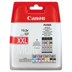 Tusze Canon CLI-581 XXL CMYK Pixma TR7550/TR8550 4x11,7ml