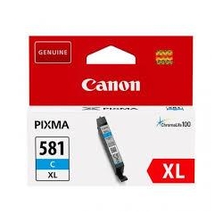 Tusz Canon CLI581C XL Cyan Pixma TR7550/TR8550/TS6150 8,3ml
