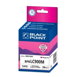 Black Point  zam. LC900M Tusz Brother DCP110C, DCP115C, DCP117C, DCP120C, DCP310CN, DCP315CN, DCP340CW, Fax1835C, Fax1840C, Fax1940CN, Fax2440C